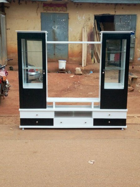 Meuble TV moderne avec éclairage LED