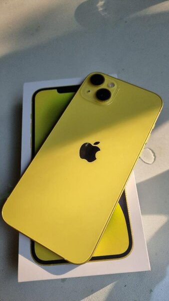 iPhone Jaune Élégant
