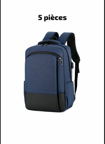 Sac à dos bleu marine pour ordinateur