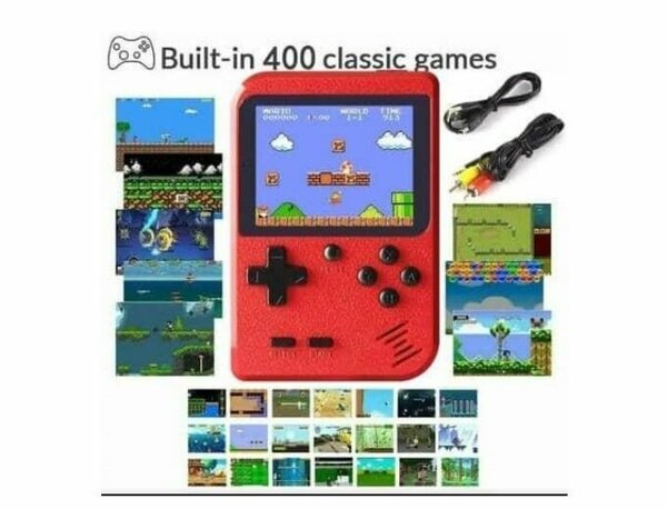 Console de jeux rétro avec 400 jeux classiques