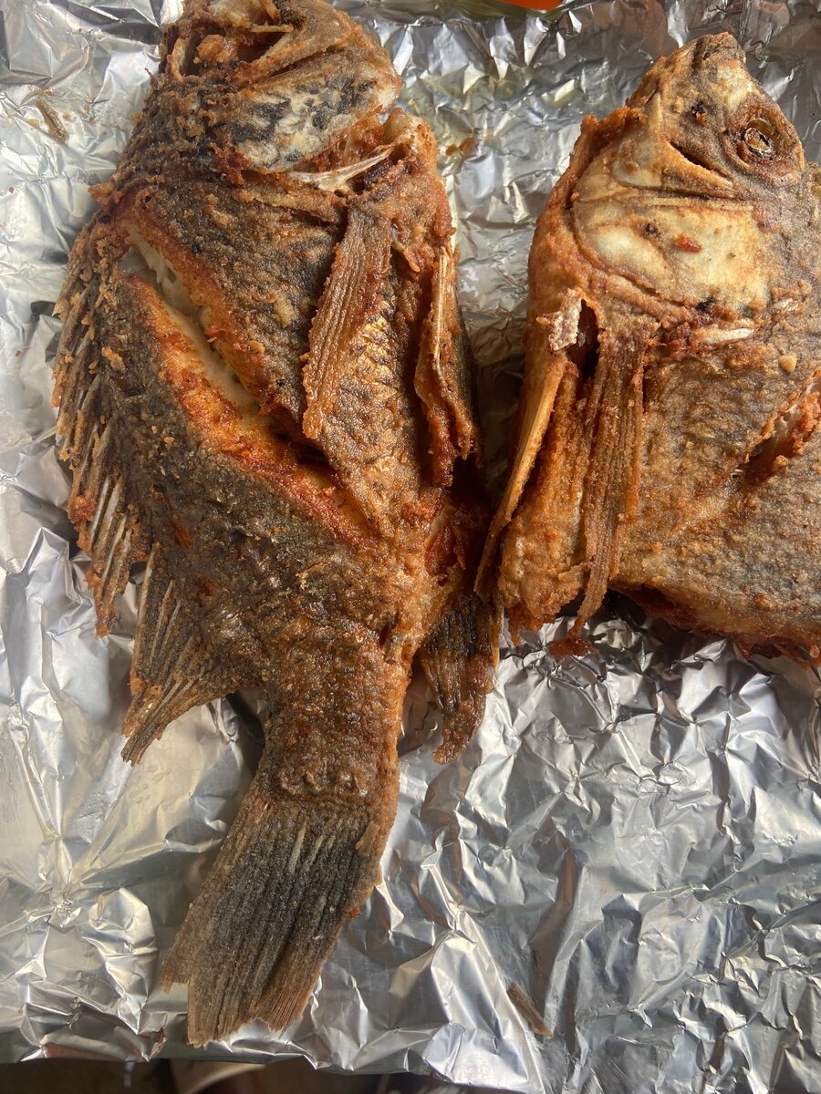 Alloco -Poisson frit savoureux