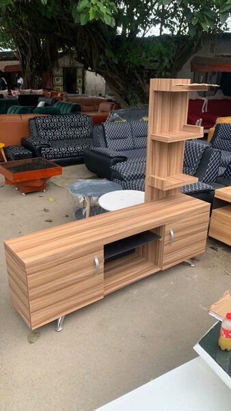 Meuble TV Bois avec Étagères