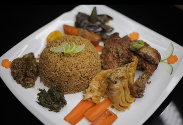 Plat de Riz Jollof