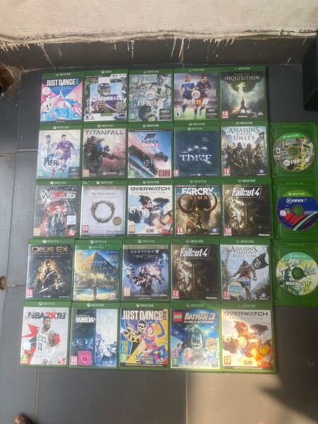 Collection de jeux Xbox