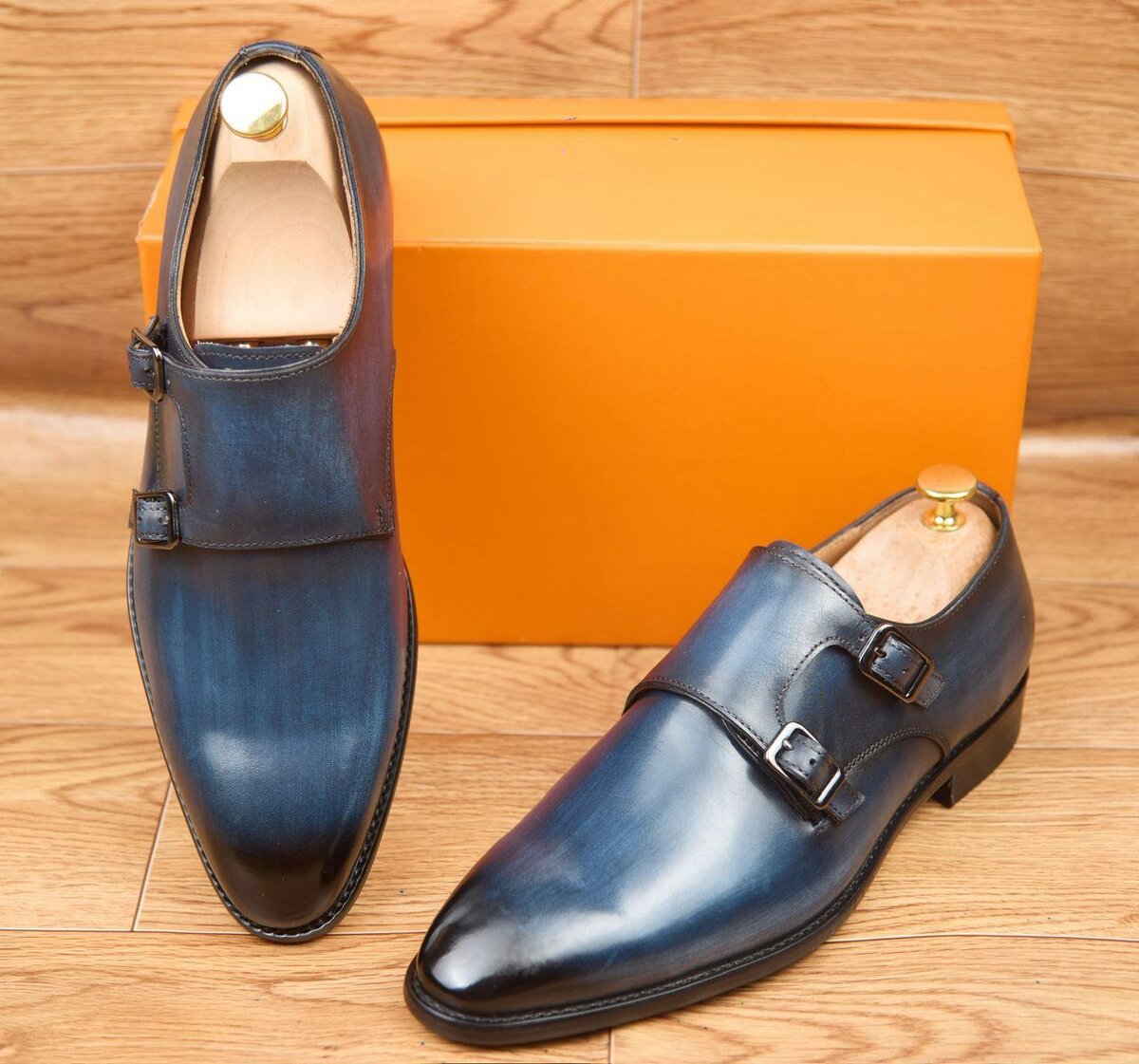 Chaussures Homme en Cuir Luxe