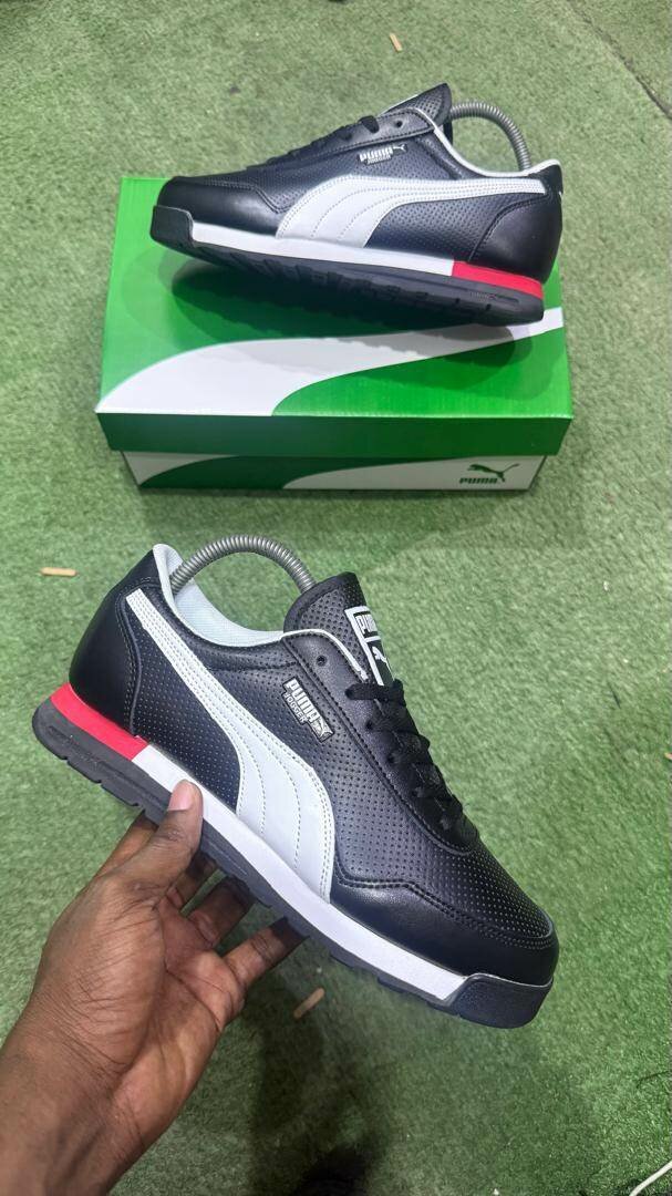 Chaussures Puma homme noir et blanc