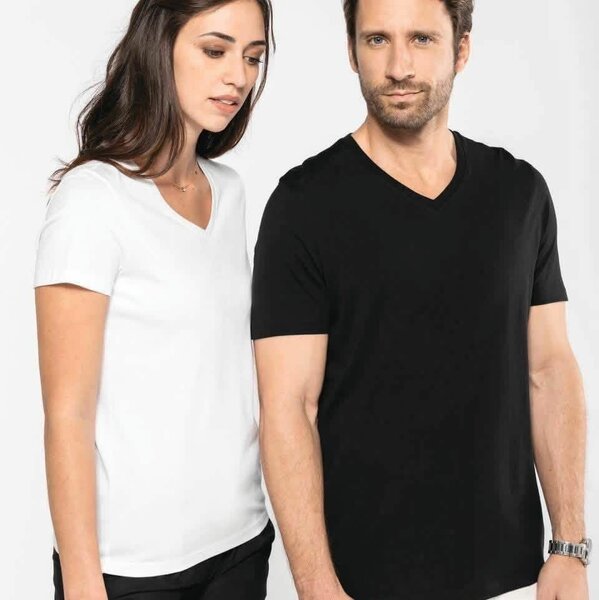 T-Shirts Col V Unisex
