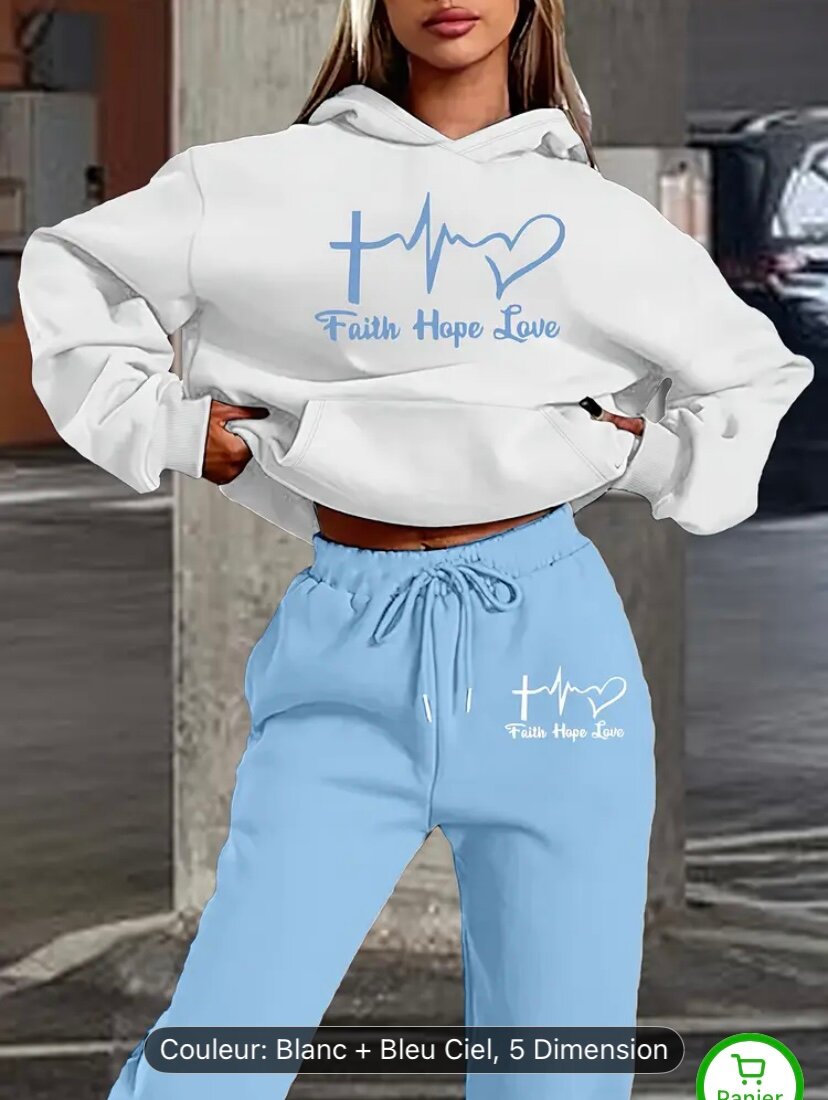 Ensemble Jogging "Faith Hope Love"