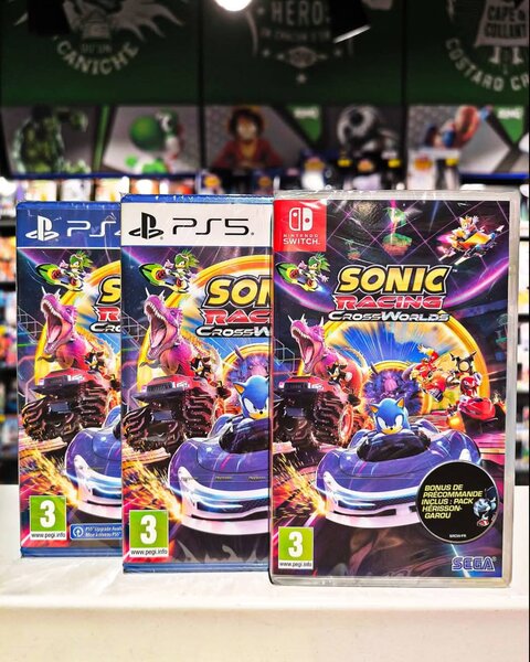 Jeu Sonic Racing Cross-Worlds