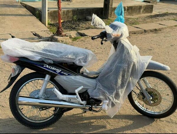 Nouveau vélo motorisé Daxian bleu