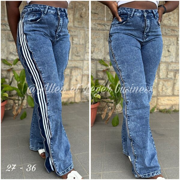 Jeans évasés pour femme