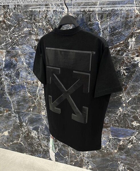 T-shirt noir homme avec logo