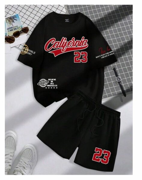 Ensemble T-shirt et Short California 23