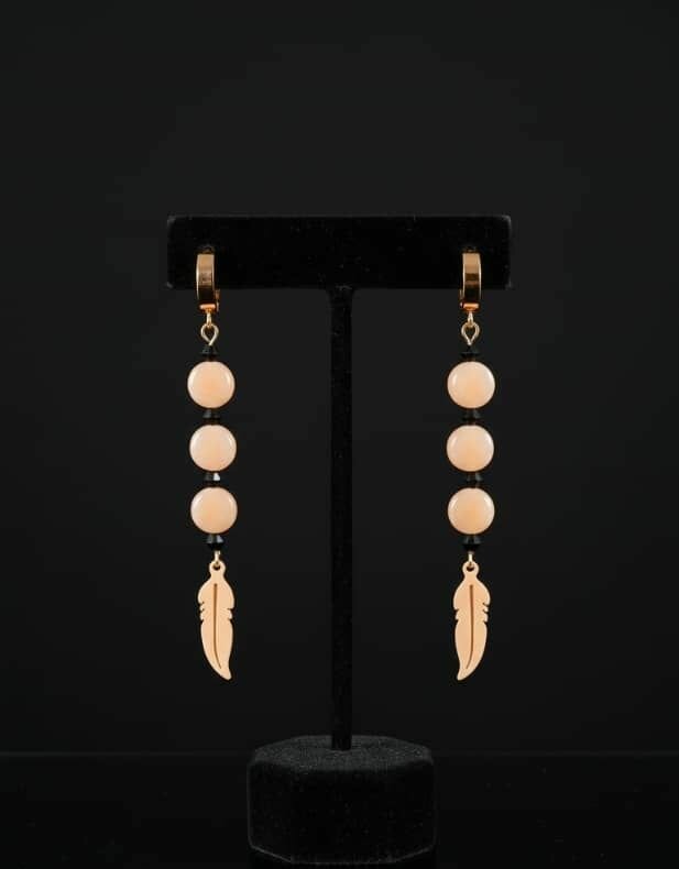 Boucles d'oreilles artisanales élégantes