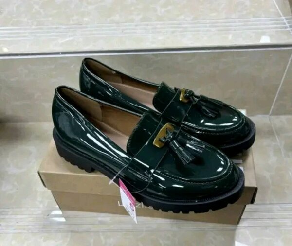 Mocasins vernis femme luxe