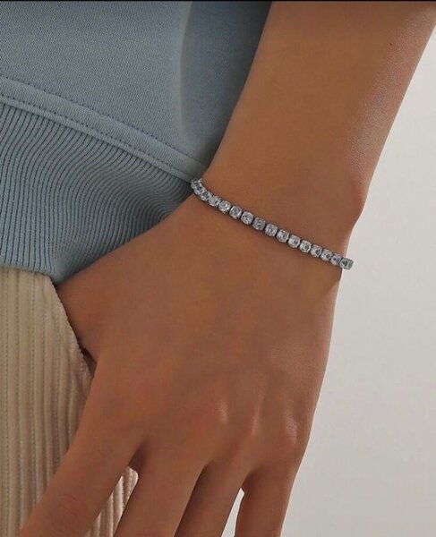 Bracelet en strass élégant