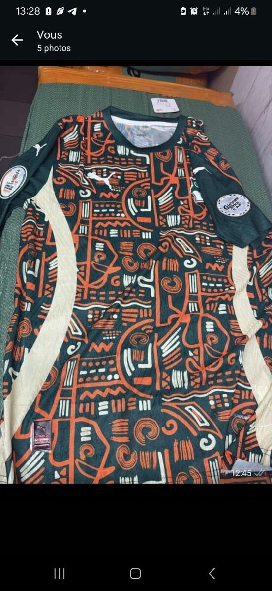 Maillot Équipe Côte d'Ivoire