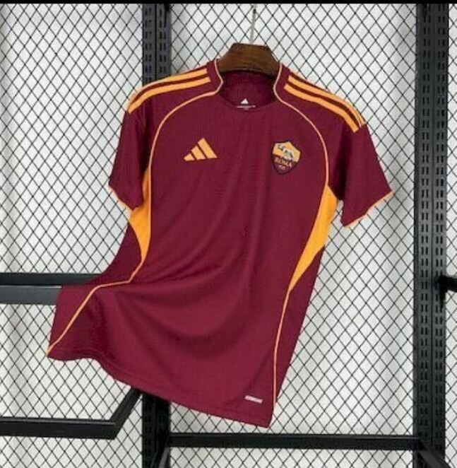 Maillot de football rouge