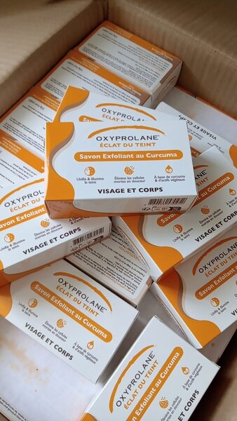 Savon Exfoliant Curcuma Visage Corps