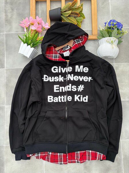 Sweat à capuche imprimé