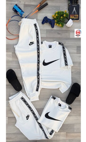 Ensemble survêtement Nike blanc homme