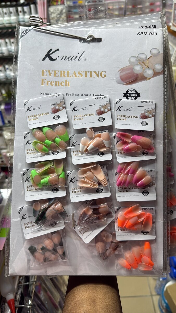 Faux Ongles Colorés