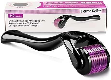 Derma Roller anti-âge 540 aiguilles