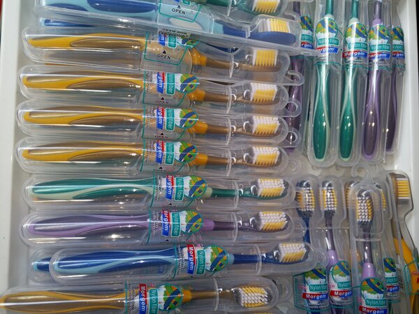 Brosse à dents ergonomique