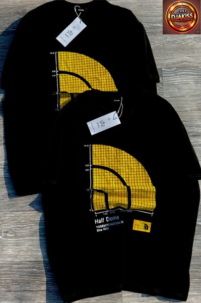 T-shirt graphique noir