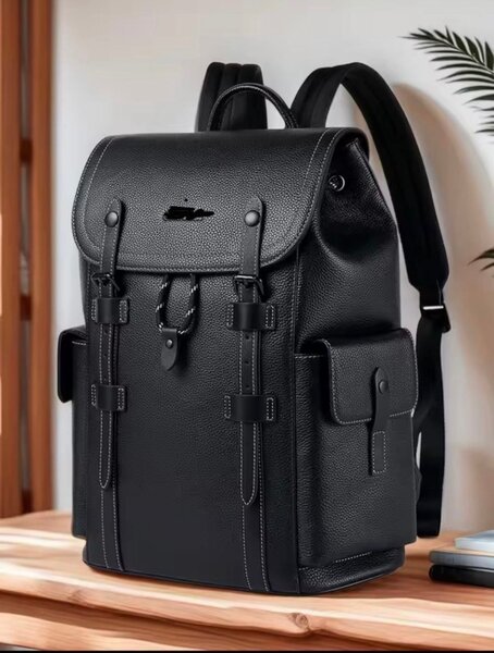 Sac à dos en cuir élégant