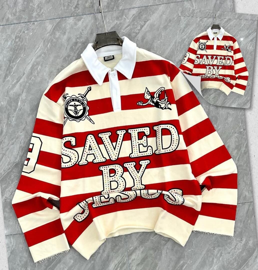 Sweat à rayures statement