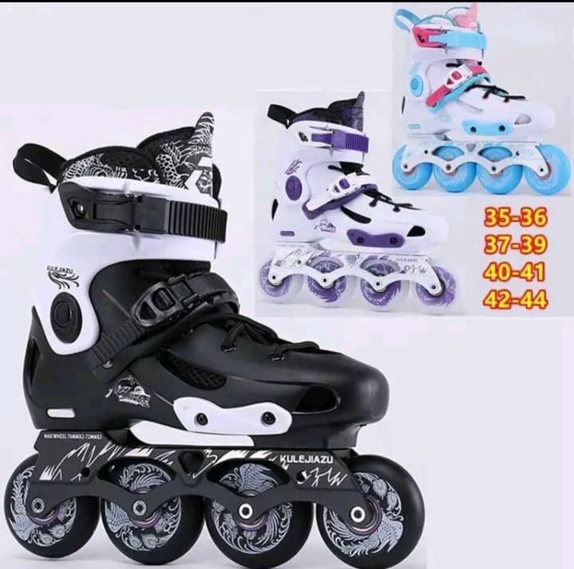 Patins à roulettes KULEJIAZU réglables