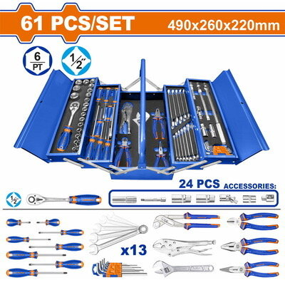 Coffret outils 61 pièces