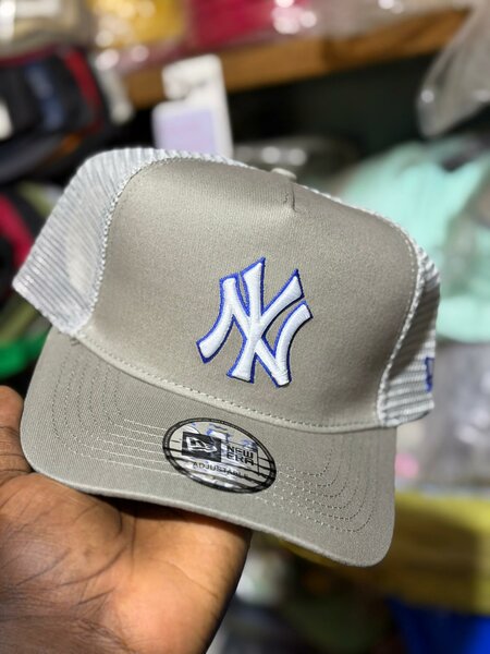 Casquette Trucker NY Grise