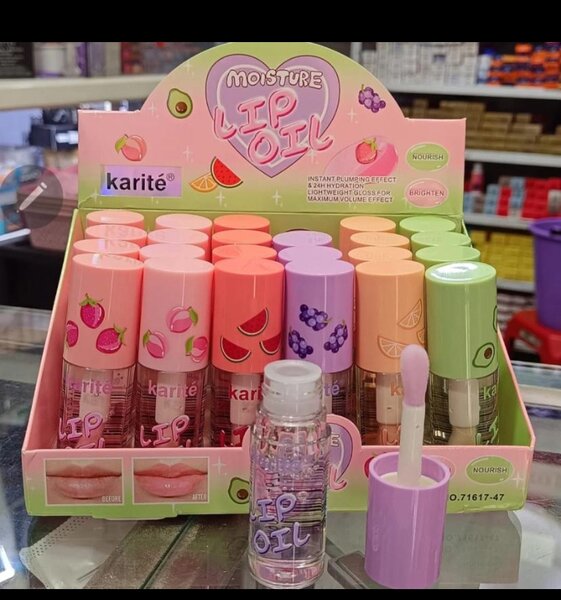 Huile pour les lèvres hydratante