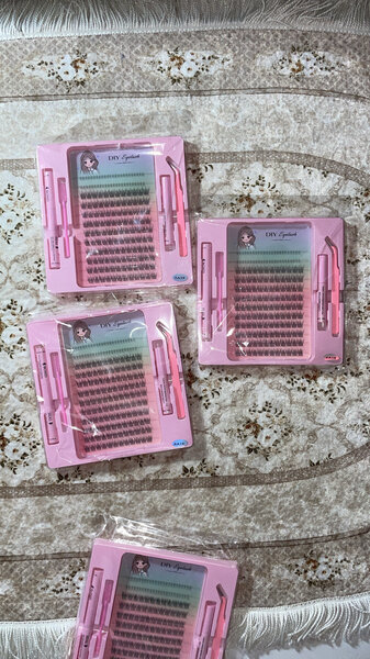 Kit de faux cils avec outils