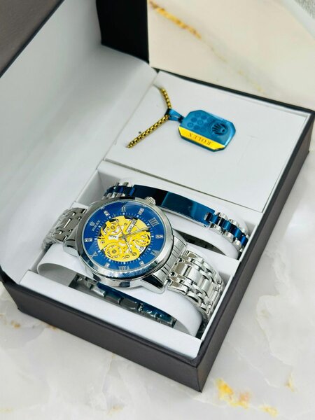 Ensemble rolex montre&chaines