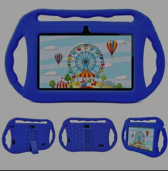 Housse tablette bleu enfant