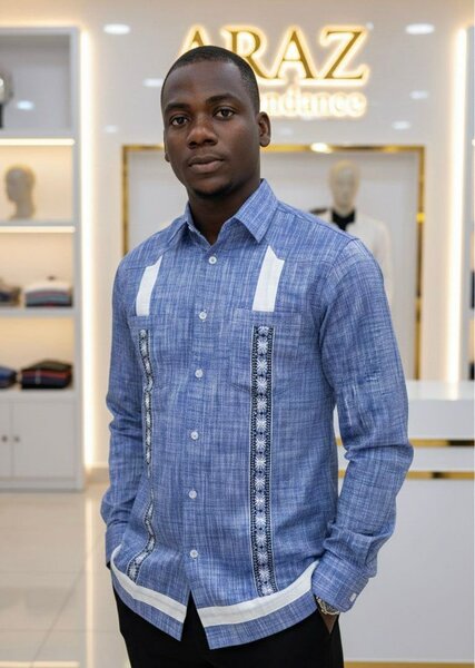 Chemise homme manches longues