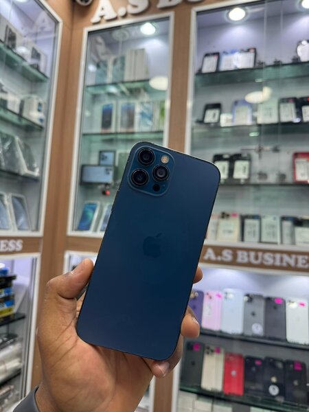iPhone 12 Pro Max Bleu