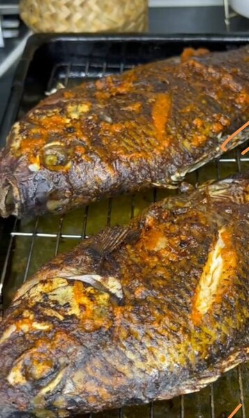 Poisson grillé épicé