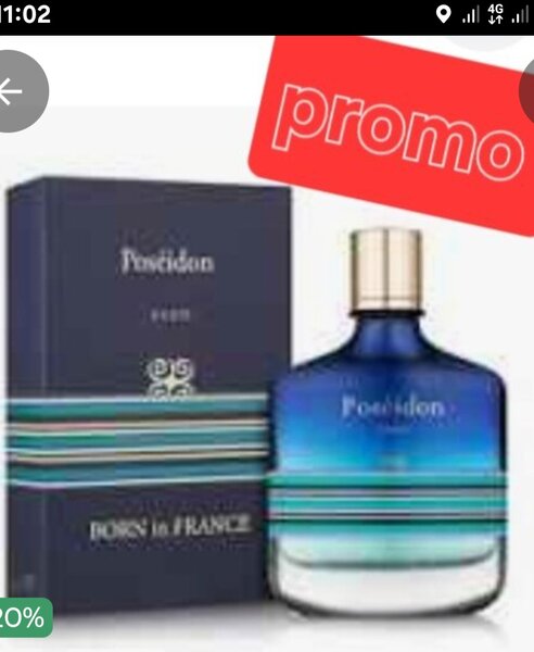 Parfum Homme Poséidon Born in France