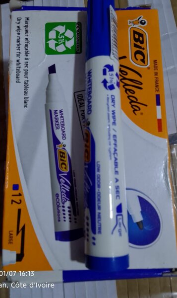 Marqueurs Bic Velleda