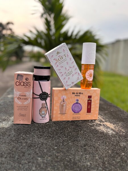 Ensemble de parfums