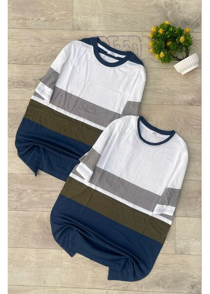 T-shirts rayés décontractés