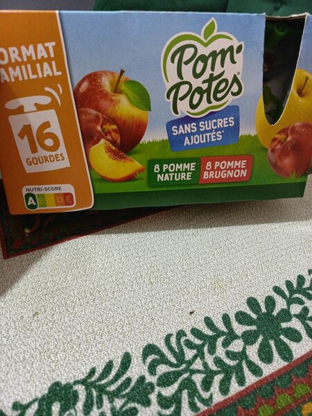 Compotes Pom' Potes Sans Sucre