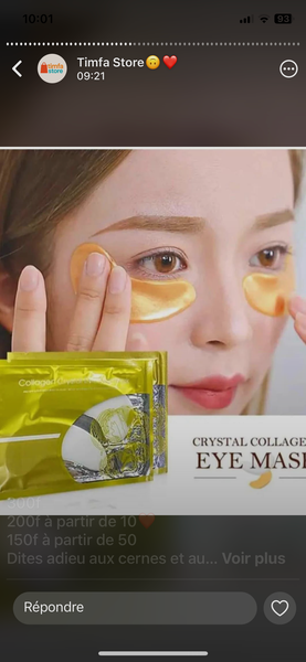 Masques pour lèvres et yeux