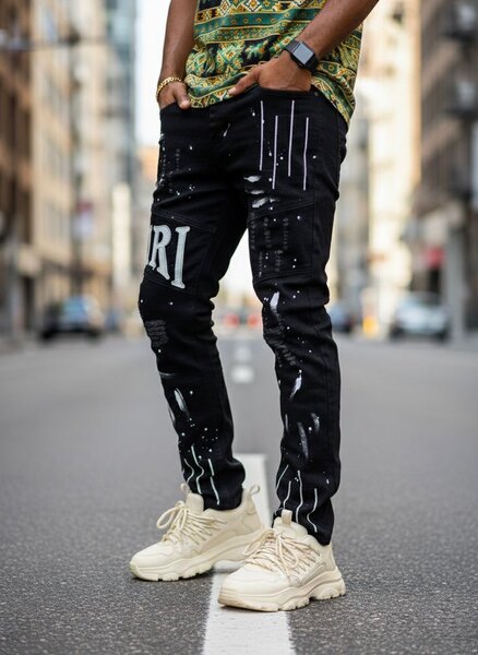 Jeans homme déchirés