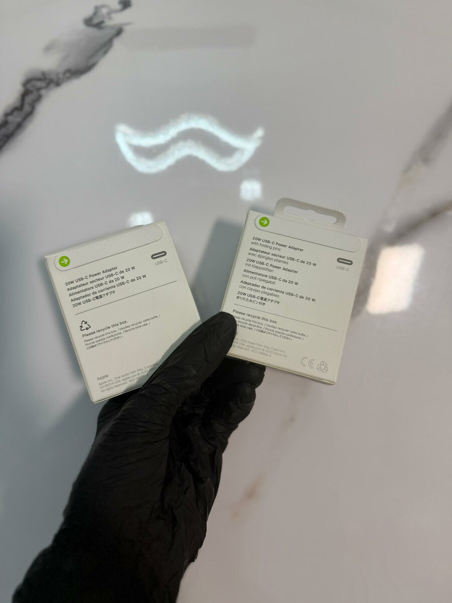 Chargeur USB-C 20W et câble Apple