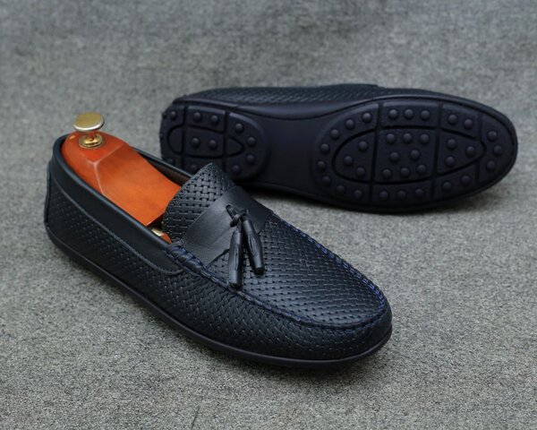 Mocassins en cuir homme élégant